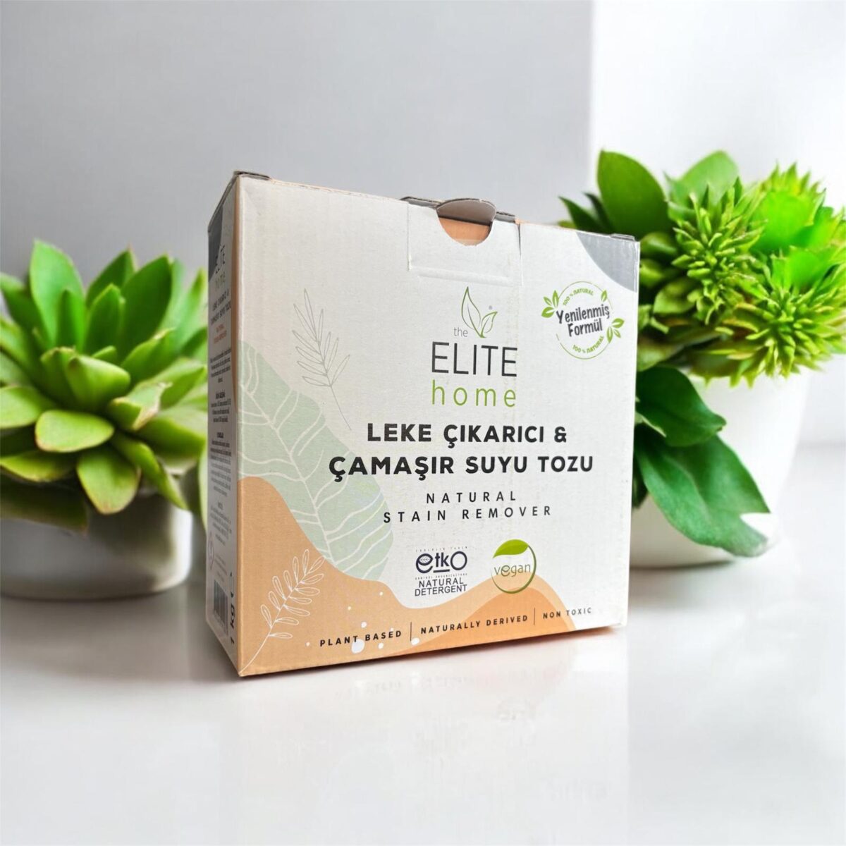 The Elite Home Doğal ve Vegan Sertifikalı Leke Çıkarıcı ve Çamaşır Suyu Tozu 1 kg