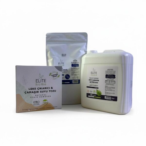 The Elite Home Organik Sertifikalı Çamaşır Seti