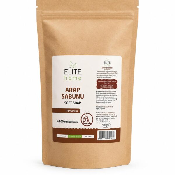 The Elite Home Bitkisel Arap Sabunu 500 gr