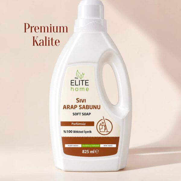 the Elite Home Bitkisel Sıvı Arap Sabunu 825 ml Parfümsüz