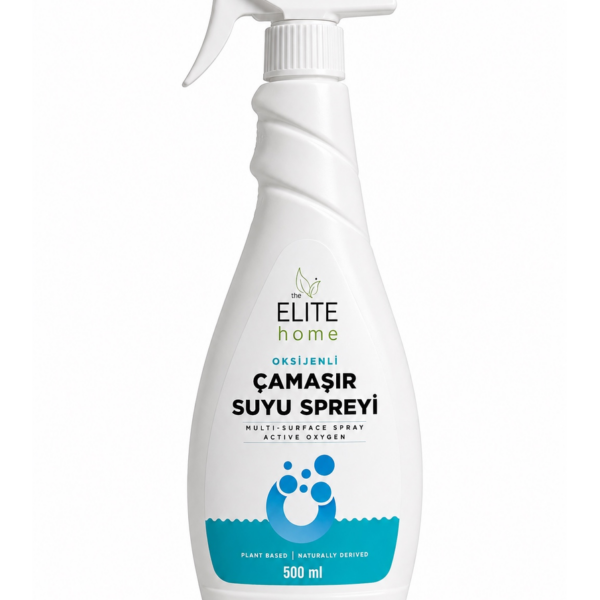 The Elite Home Oksijenli Çok Amaçlı Temizlik Spreyi 500 ml | Aktif Oksijen | Hijyenik Yüzey Temizleyici