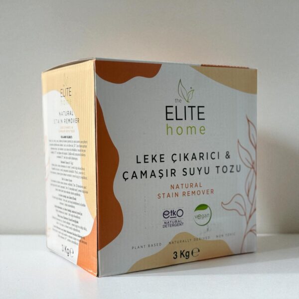 The Elite Home Doğal ve Vegan Sertifikalı Leke Çıkarıcı ve Çamaşır Suyu Tozu 3 kg