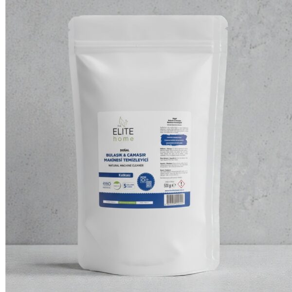 The Elite Home Doğal ve Vegan Sertifikalı Çamaşır ve Bulaşık Makinesi Temizleyici 500 gr