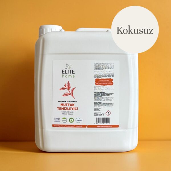 The Elite Home Mutfak Temizleyici 3 kg | Organik, Vegan ,Doğal | Parfümsüz