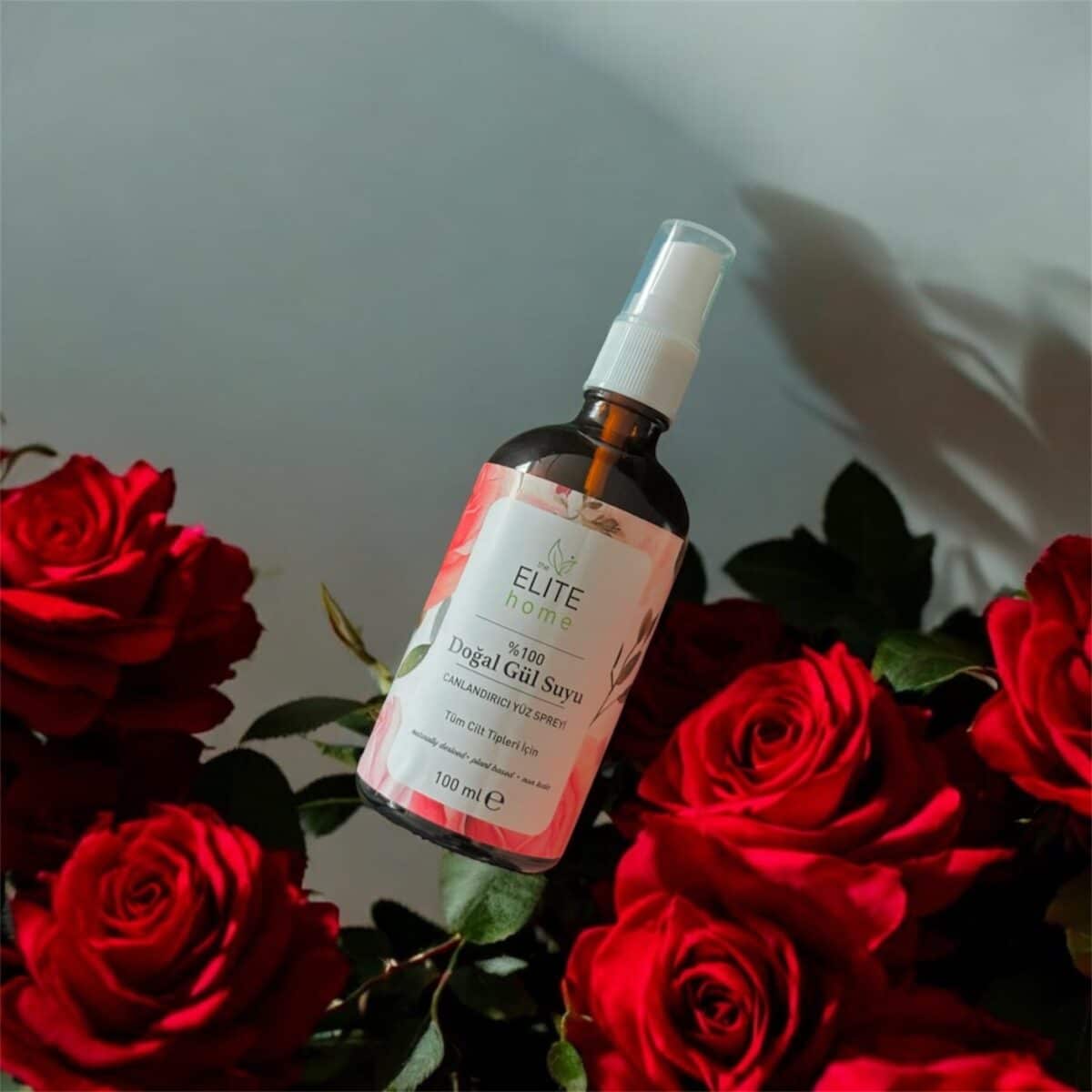 the Elite Home %100 Doğal Gül Suyu 100 ml