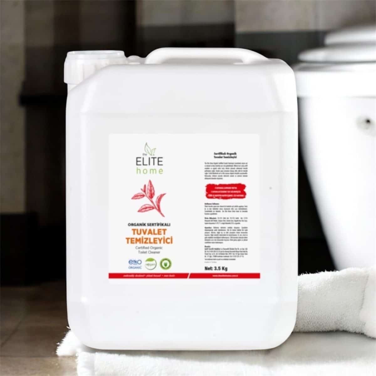 the Elite Home Organik ve Vegan Sertifikalı Tuvalet Temizleyici 3.5 kg
