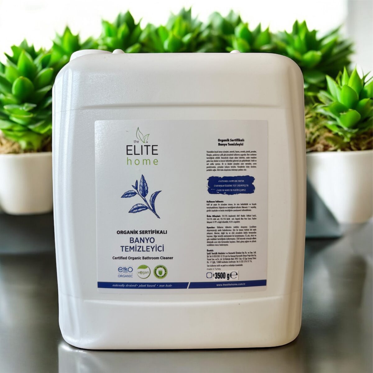 the Elite Home Organik ve Vegan Sertifikalı Banyo Temizleyici 3.5 kg