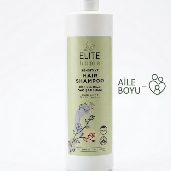the Elite Home Bitkisel ve Vegan Sertifikalı Saç Şampuanı 1 KG