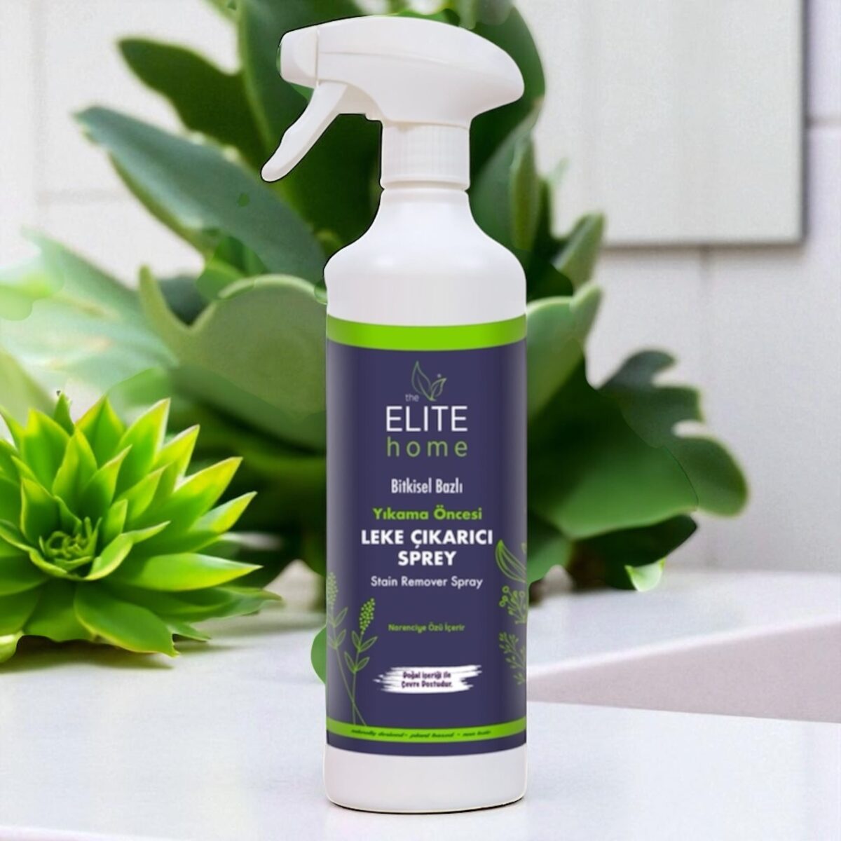 the Elite Home  Bitkisel Bazlı Yıkama Öncesi Leke Çıkarıcı Sprey 750 ml