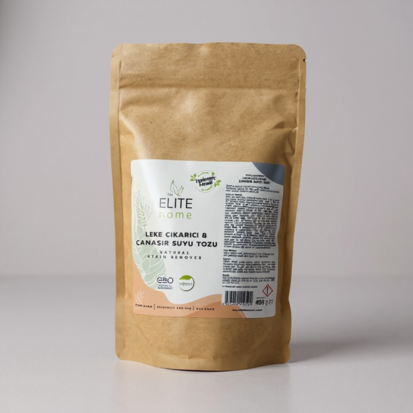 the Elite Home  Leke Çıkarıcı Ve Çamaşır Suyu Tozu - Doğal Ve Vegan Sertifikalı - Klor İçermez  400 gr