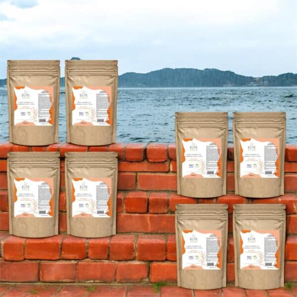 the Elite Home Doğal ve Vegan Sertifikalı Leke Çıkarıcı Çamaşır Suyu Tozu 400 gr x 8
