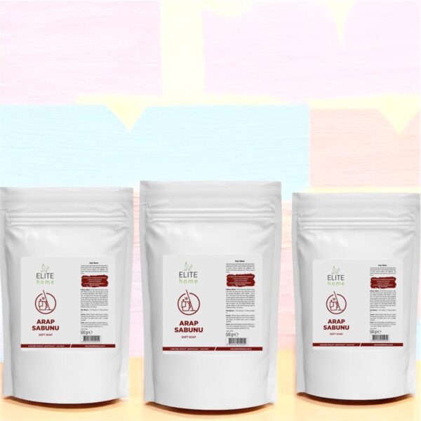 the Elite Home Arap Sabunu Kokusuz 500 gr X 3