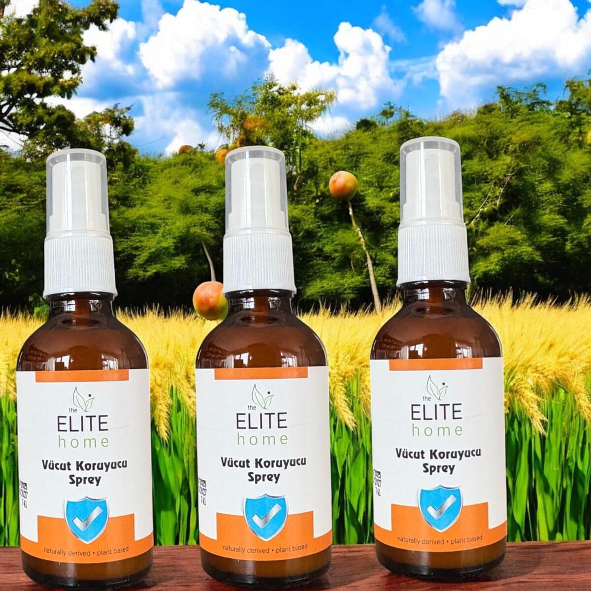 The Elite Home Vücut Koruyucu Sprey 50 ml*3 adet