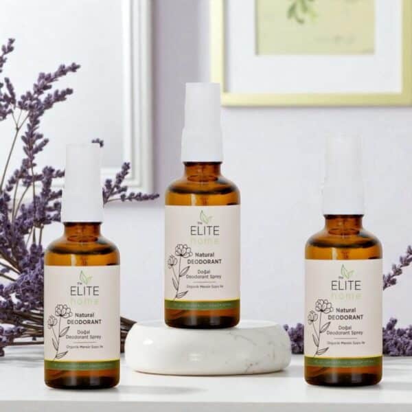 The Elite Home Doğal Deodorant Sprey 50 ml*3 adet