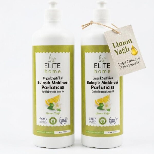the Elite Home Bitkisel Bulaşık Makinesi Parlatıcısı 750 ml 2 li set