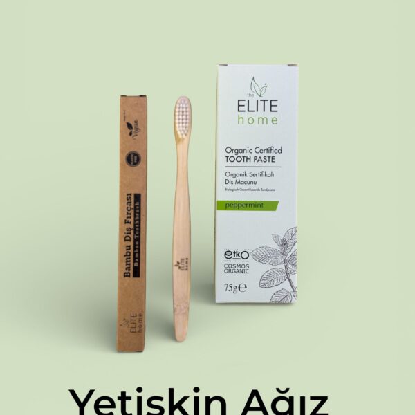 Organik Sertifikalı Diş Macunu ( Yetişkin Ağız Bakım Seti )